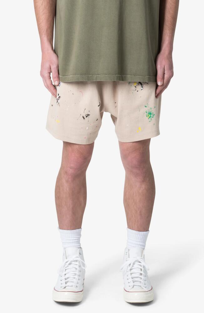 mnml Painter Shorts in Off White Cover