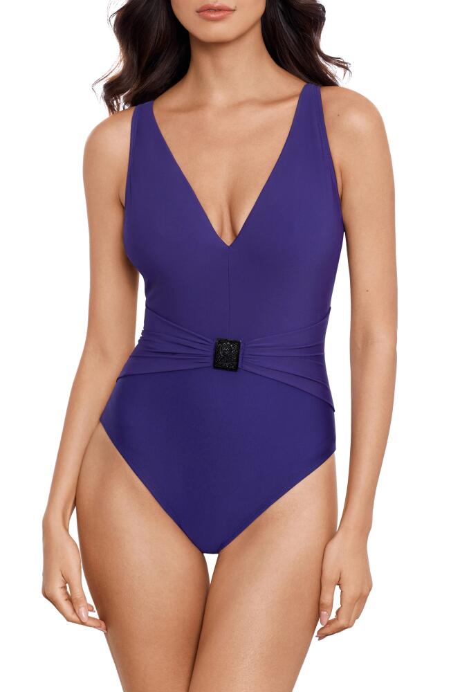 Magicsuit Faith Glimmer Twins One-Piece Swimsuit in Passion Cover