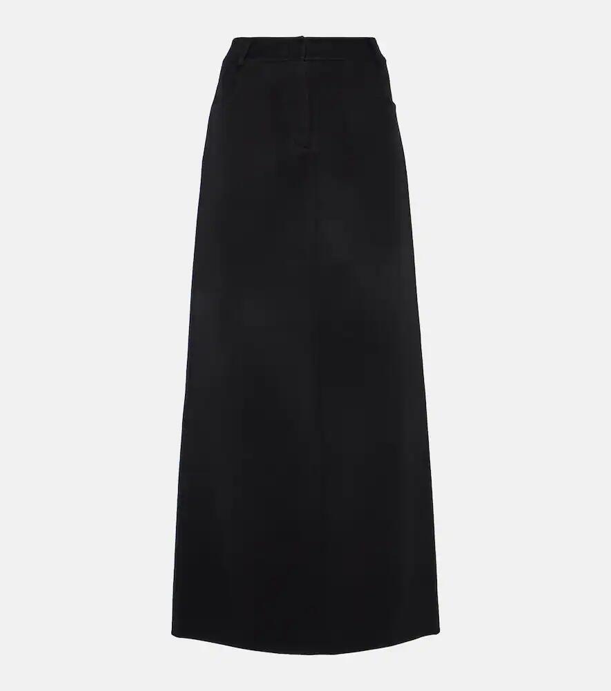 The Frankie Shop Malvo wool-blend maxi skirt Cover