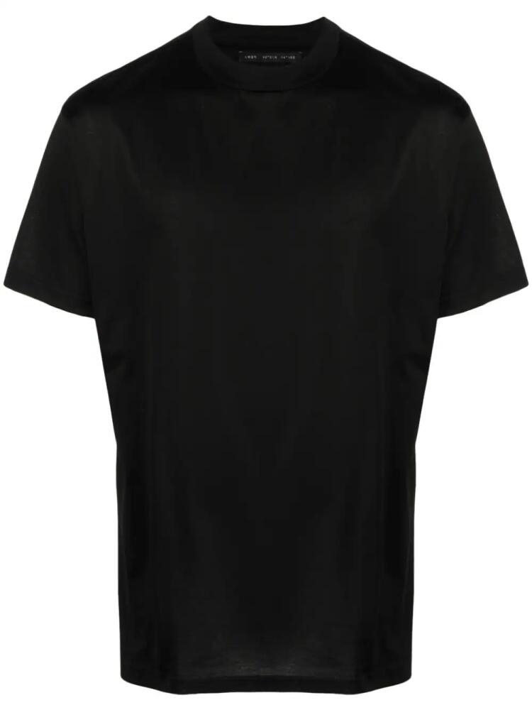 Low Brand slub-texture short-sleeved T-shirt - Black Cover