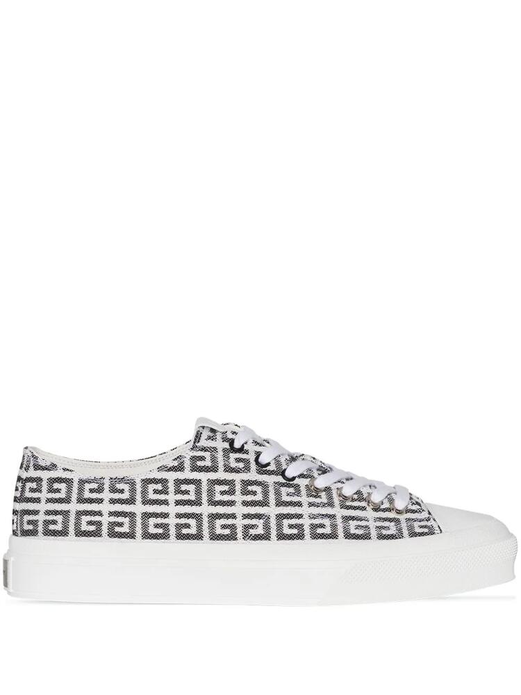 Givenchy City 4G-monogram low-top sneakers - White Cover