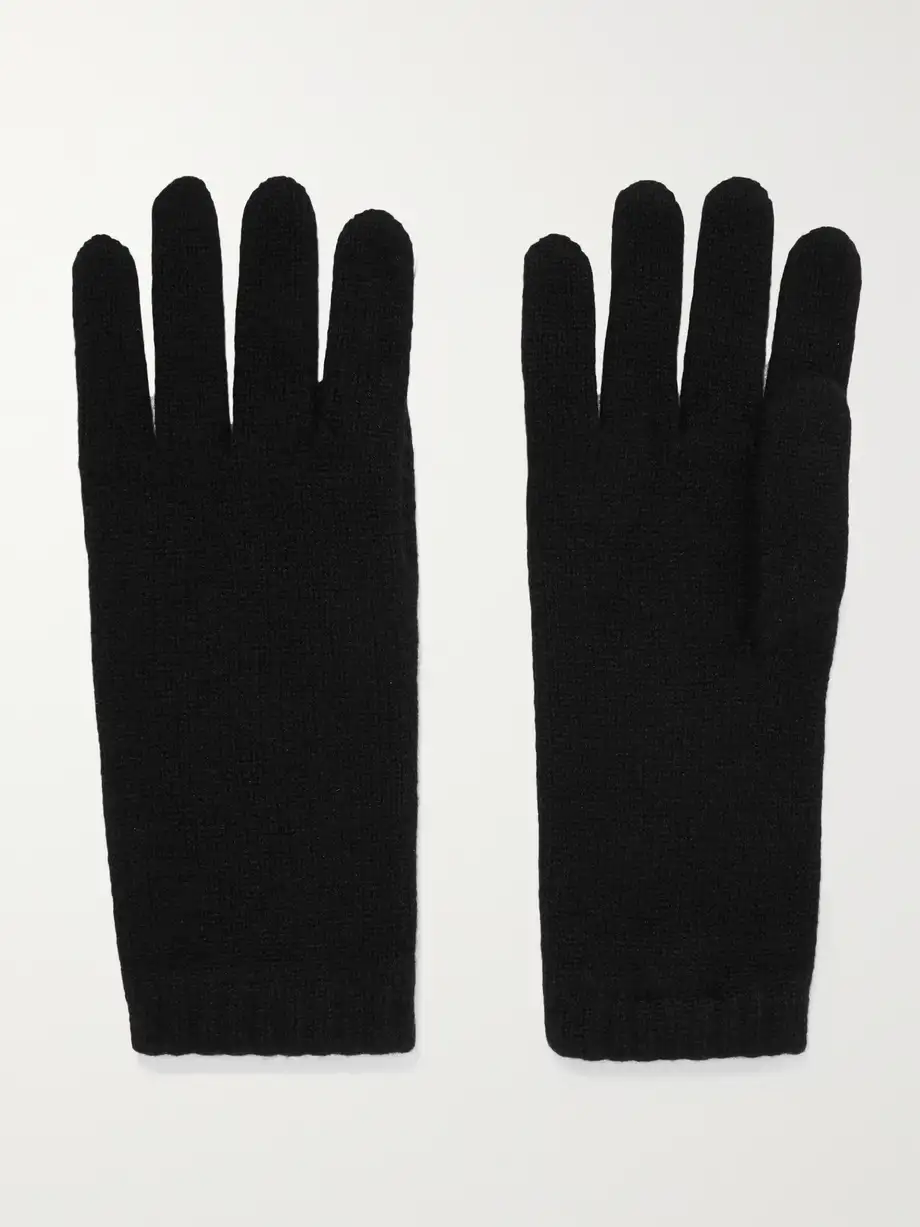 Johnstons of Elgin - Cashmere Gloves - Black Cover