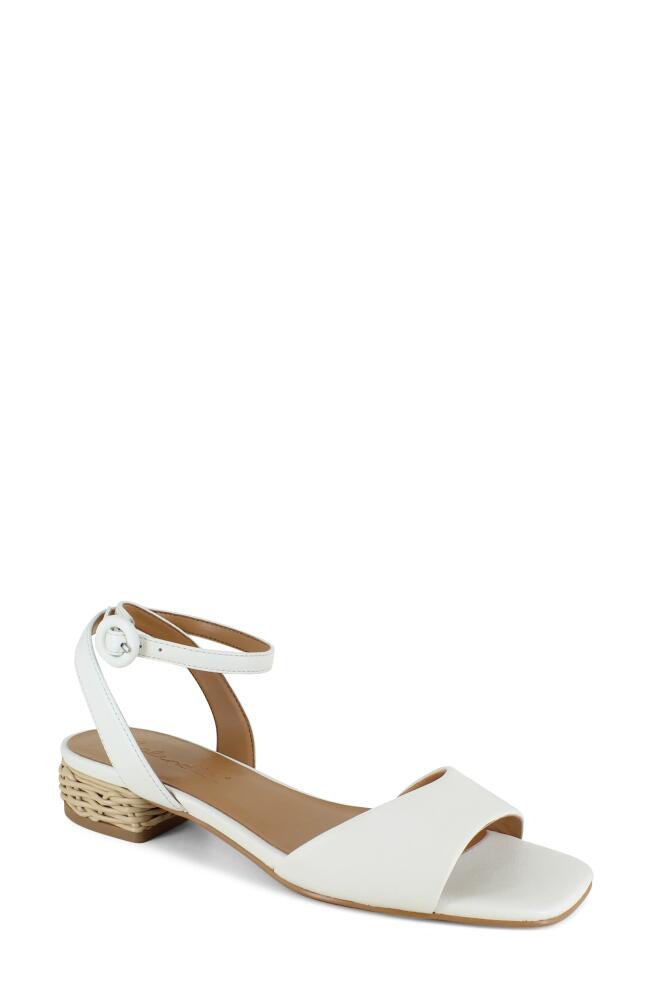 Splendid Gina Ankle Strap Sandal in Snow Cover