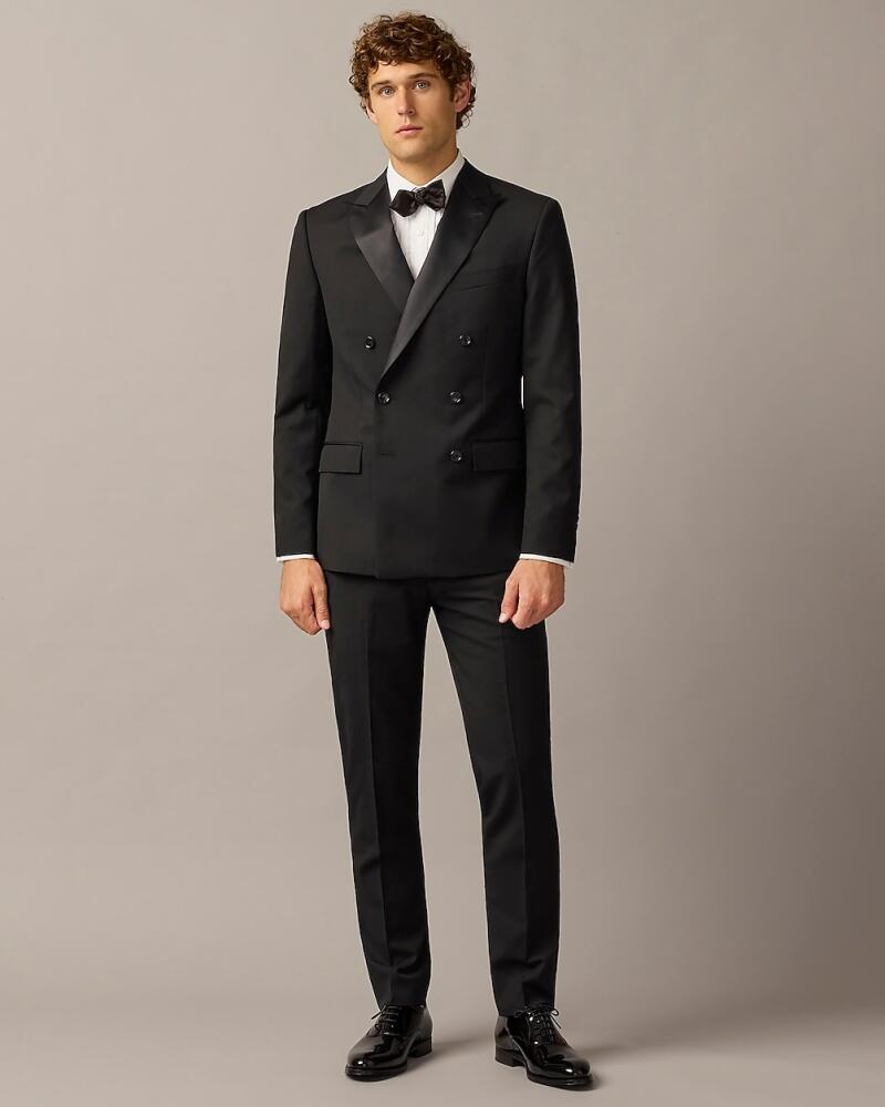 J.Crew Ludlow Slim-fit double-breasted tuxedo jacket in Italian wool Cover