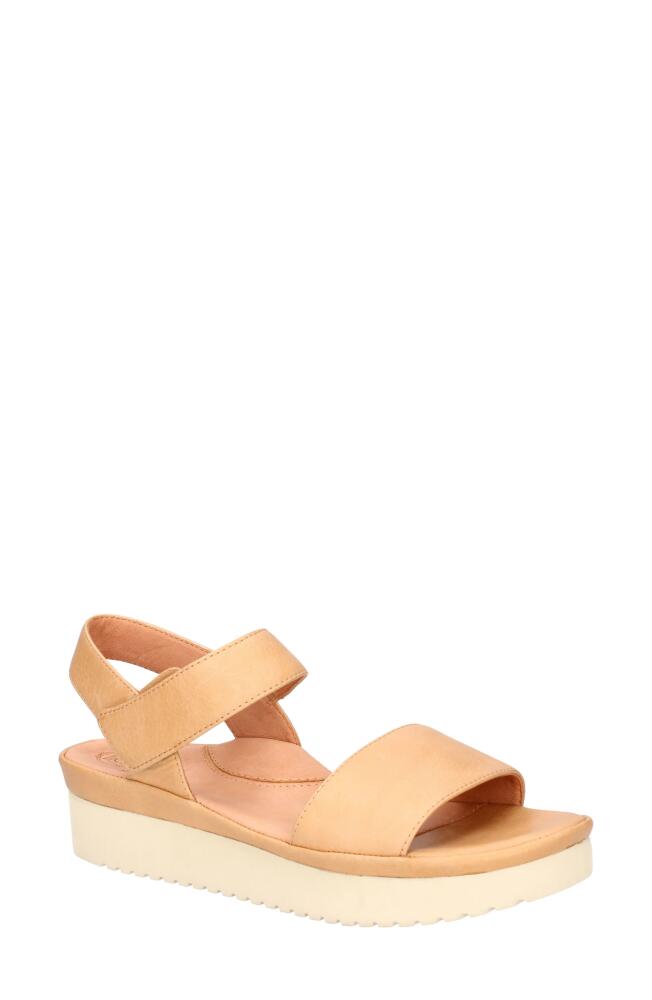 L'Amour des Pieds Abrilla Platform Sandal in Lioness Cover