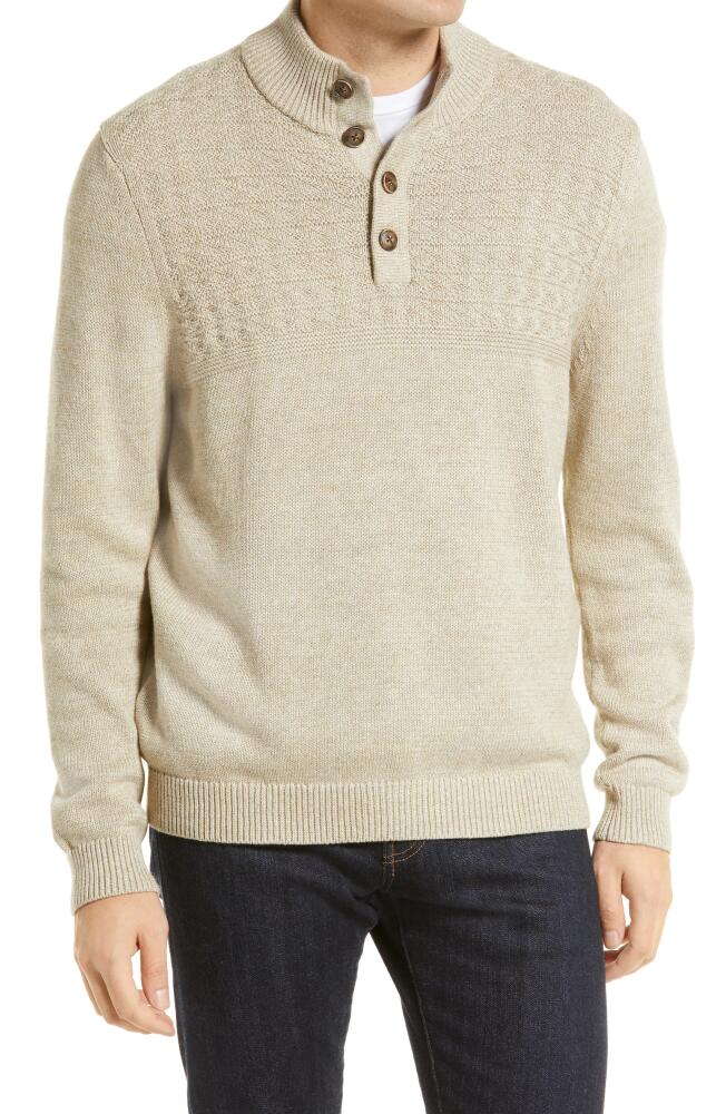 Tommy Bahama Men's Sorrento Beach Mock Neck Sweater in Spring Meadow Cover