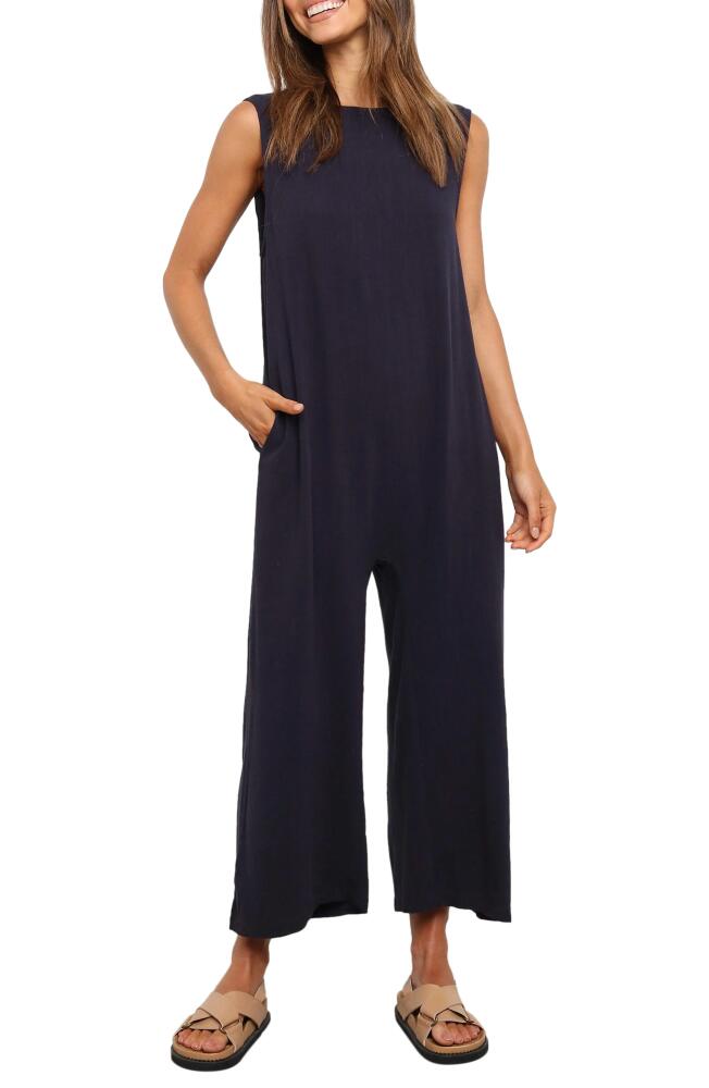 Petal & Pup Yardlee Sleeveless Jumpsuit in Navy Cover