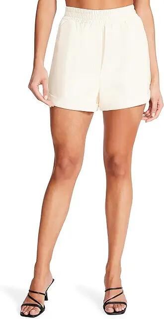 Steve Madden Fonda Shorts (Vanilla) Women's Clothing Cover