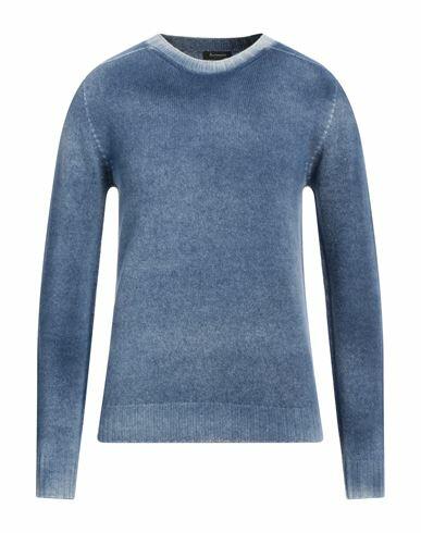 Arovescio Man Sweater Light blue Virgin Wool, Cashmere Cover