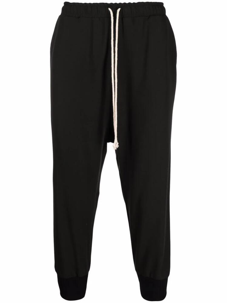 Alchemy drawstring-waist cropped trousers - Black Cover