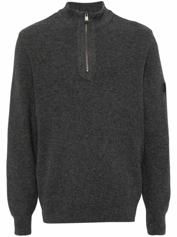 Barbour International Crawley jumper - Grey Cover