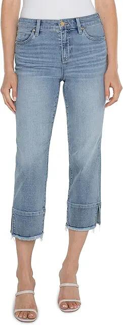 Liverpool Los Angeles Liv Mid Rise Non-Skinny Skinny with Double Fray Hem (Wolfbrook) Women's Jeans Cover