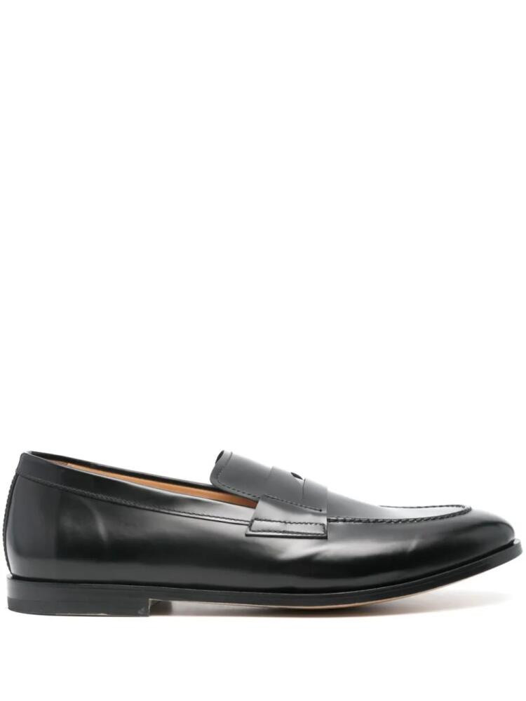 Premiata polished leather loafers - Black Cover