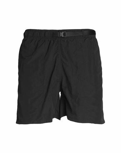 Market Smiley Tech Shorts Man Shorts & Bermuda Shorts Black Nylon Cover