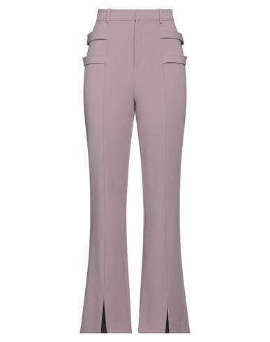 Isabelle Blanche Paris Woman Pants Lilac Polyester, Viscose, Elastane Cover