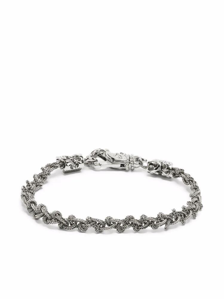 Emanuele Bicocchi braided knot bracelet - Silver Cover