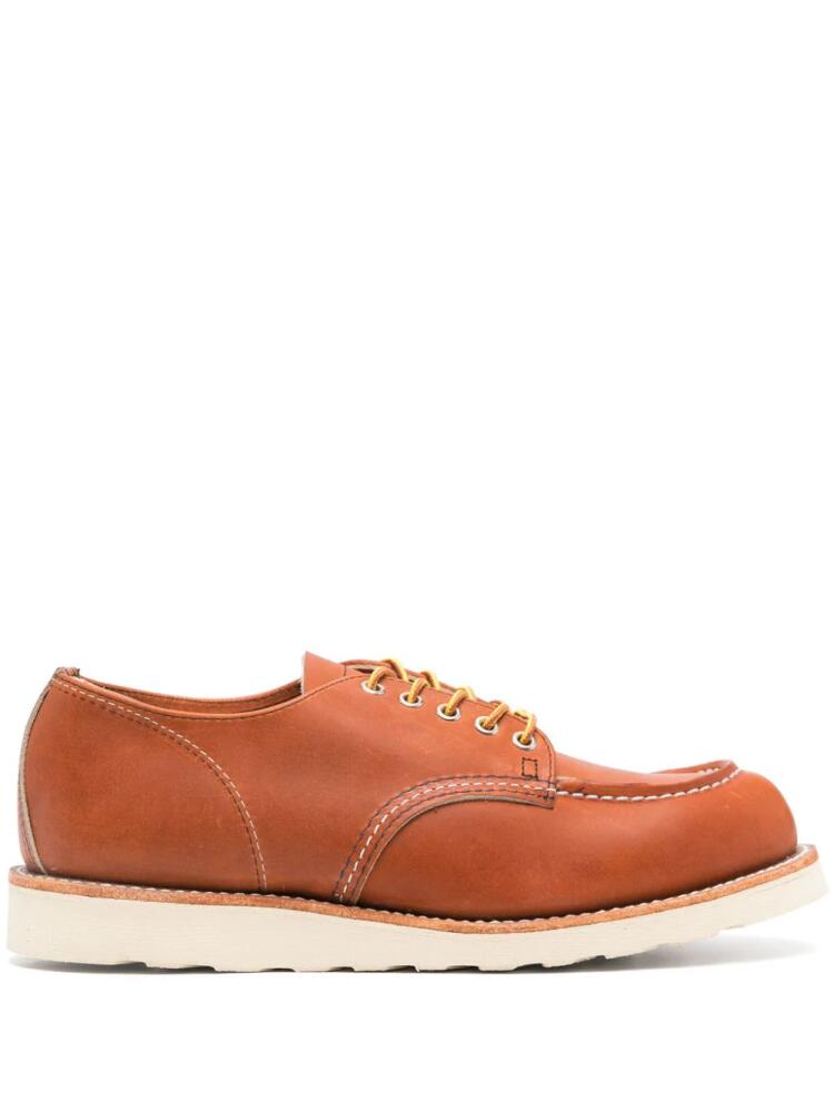 Red Wing Shoes Shop Moc leather derby shoes - Brown Cover