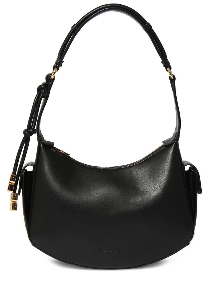 GANNI Swing Recycled Leather Shoulder Bag Cover