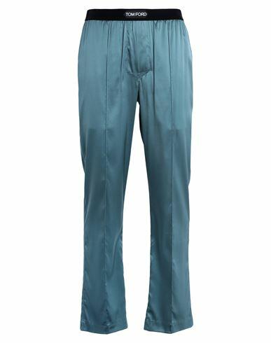 Tom Ford Man Sleepwear Deep jade Silk, Elastane Cover