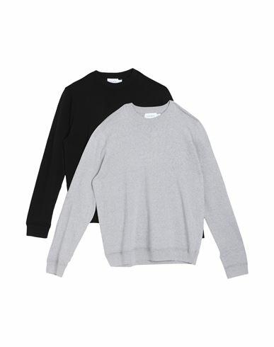 Topman Man Sweater Light grey Cotton Cover