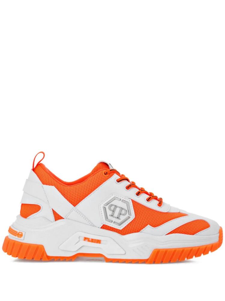 Philipp Plein Predator lace-up sneakers - Orange Cover