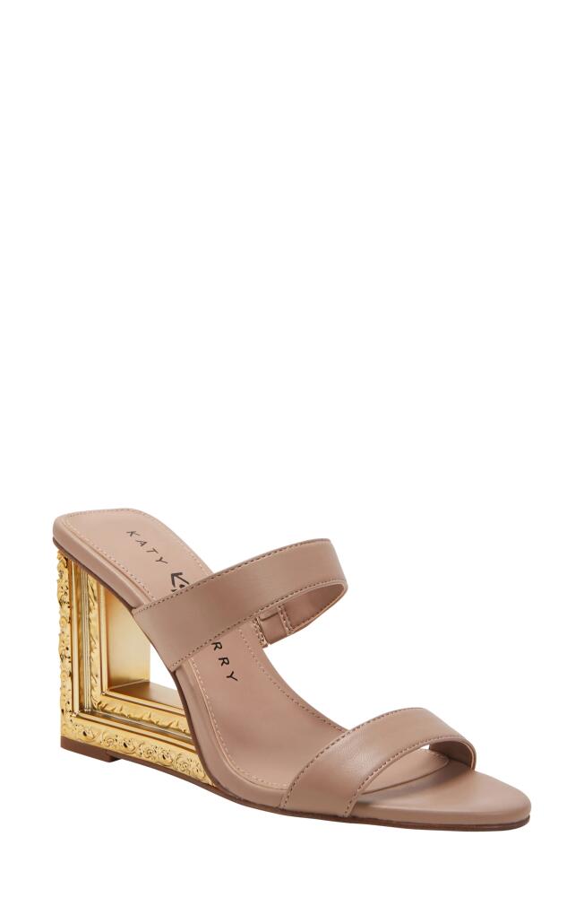 Katy Perry The Framing Slide Sandal in True Taupe Cover