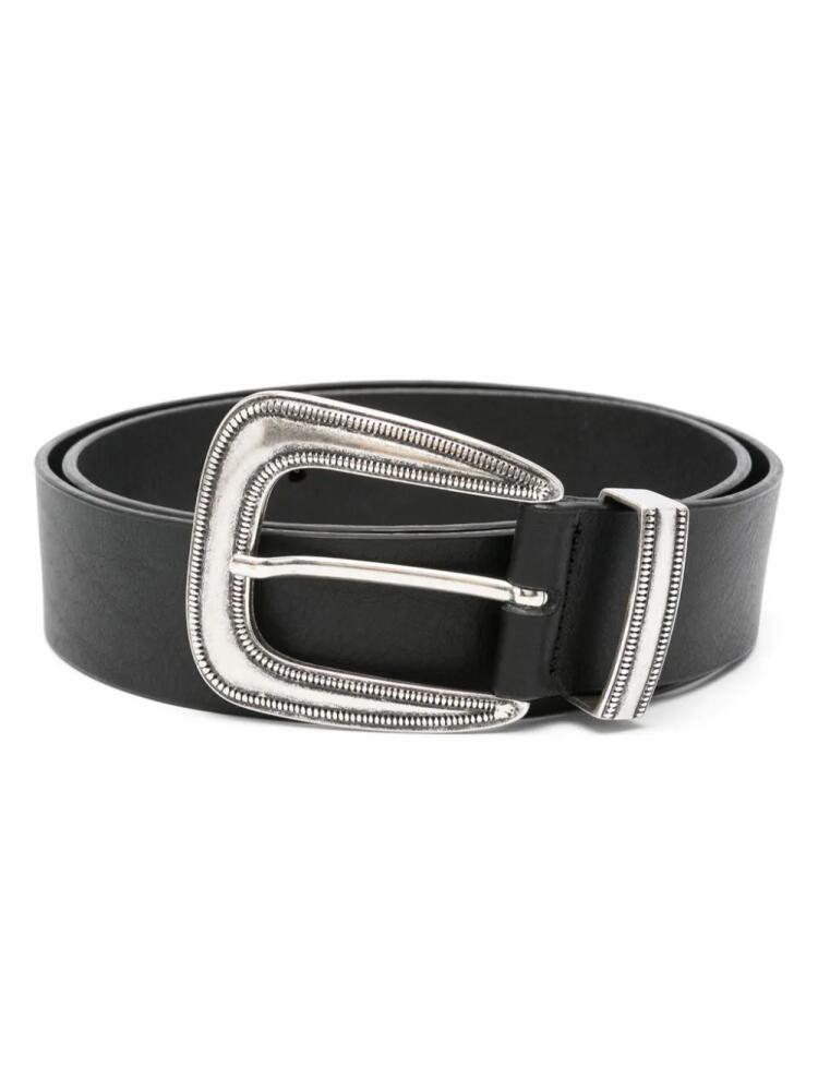 Magda Butrym buckled leather belt - Black Cover