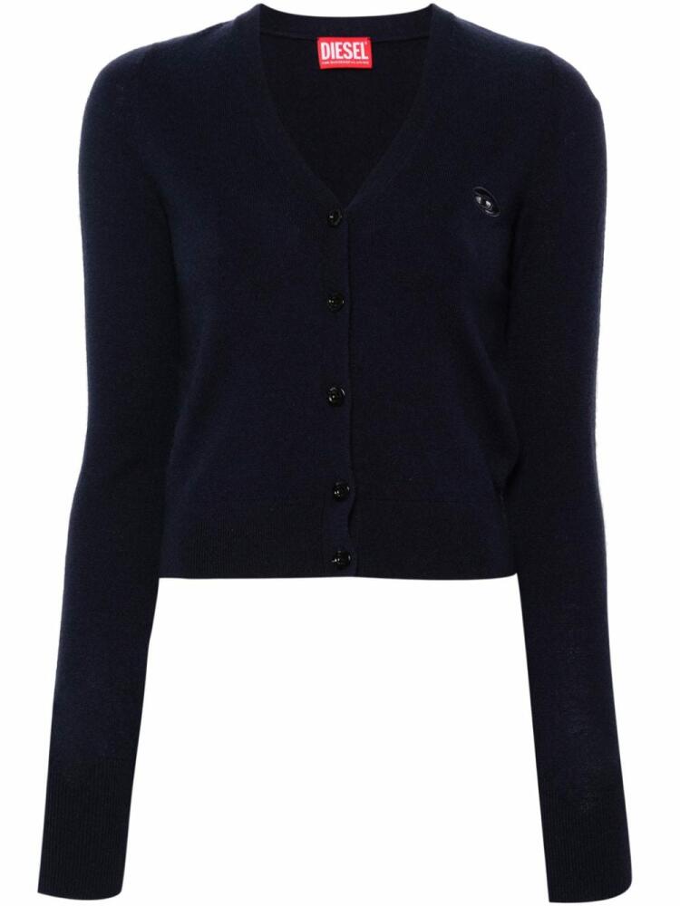 Diesel M-Arte knitted cardigan - Blue Cover