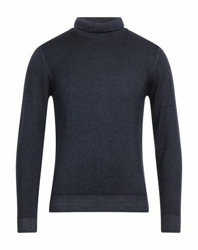 Seventy Sergio Tegon Man Turtleneck Midnight blue Virgin Wool Cover