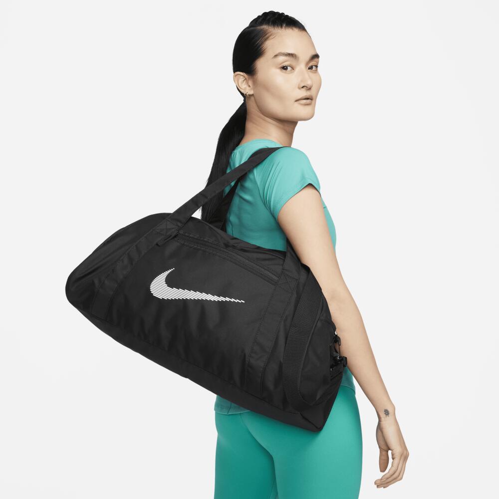 Nike Women's Gym Club Duffel Bag (24L) in Black Cover