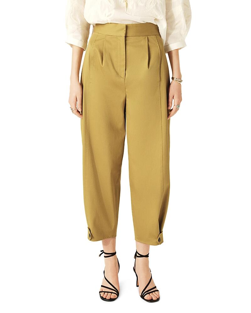 ba & sh Bryan Pleated Straight Leg Pants Cover