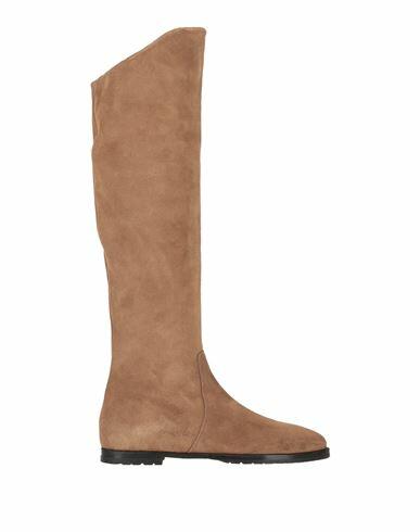 Ovye' By Cristina Lucchi Woman Boot Khaki Soft Leather Cover