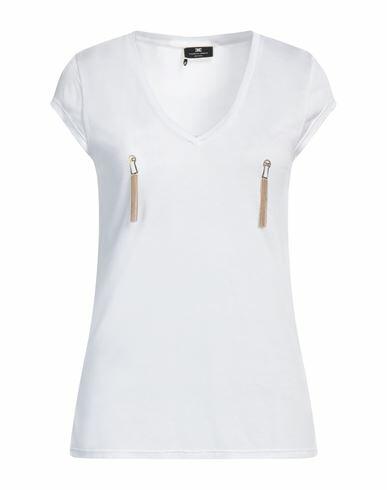 Elisabetta Franchi Woman T-shirt White Modal Cover