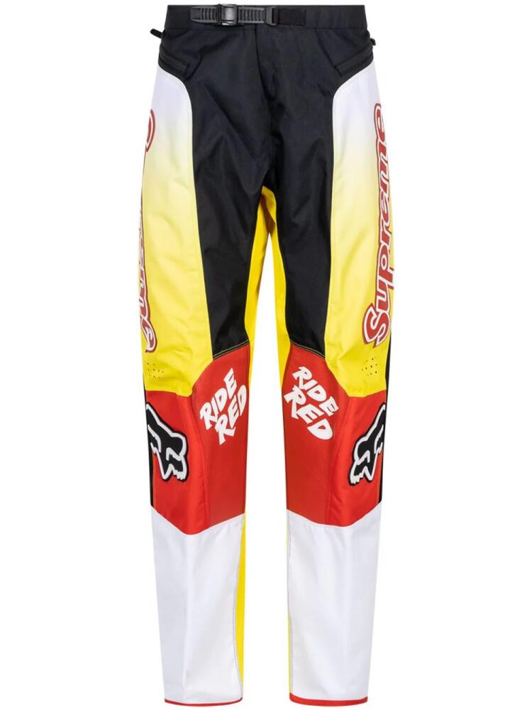 Supreme x Honda x Fox Racing Moto pants - Red Cover