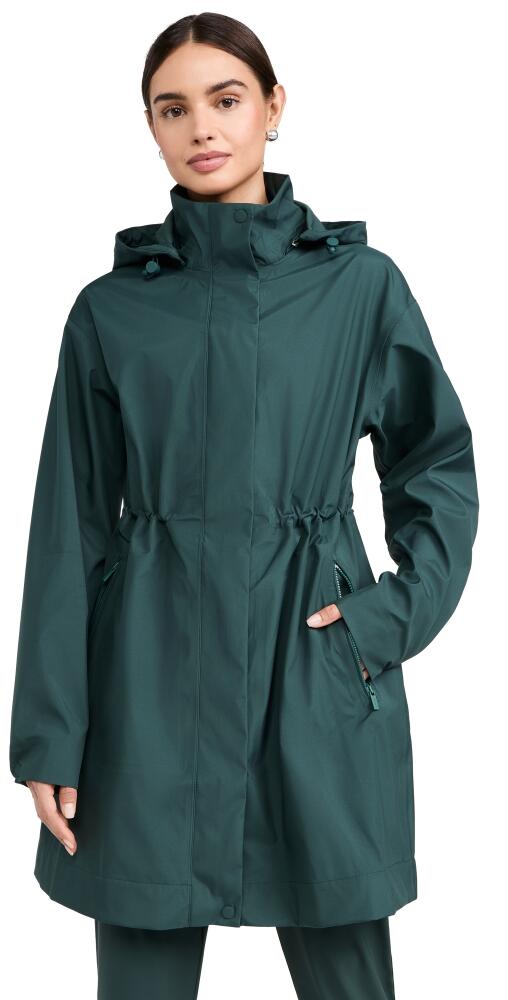 Sweaty Betty Guide Waterproof Parka Trek Green Cover