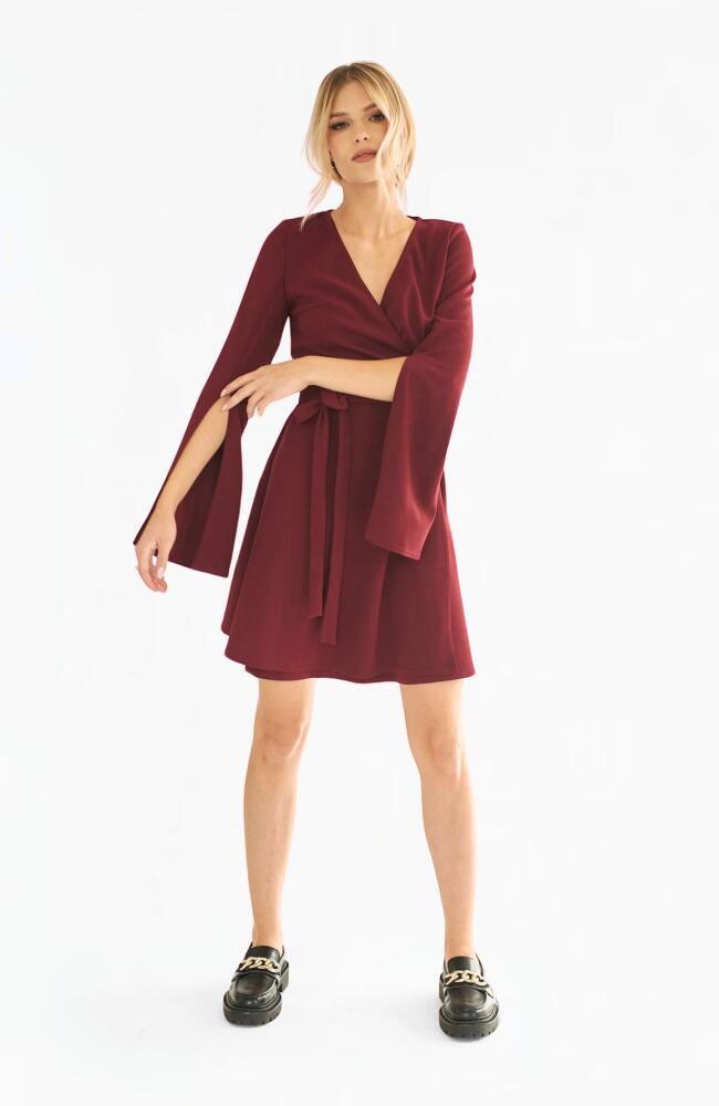 NANA'S Tina Dress in Classic Burgundy Cover