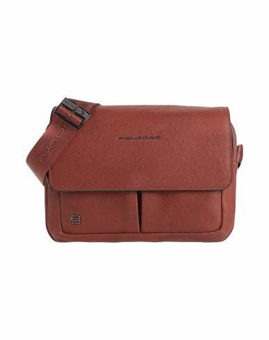 Piquadro Man Cross-body bag Tan Calfskin Cover