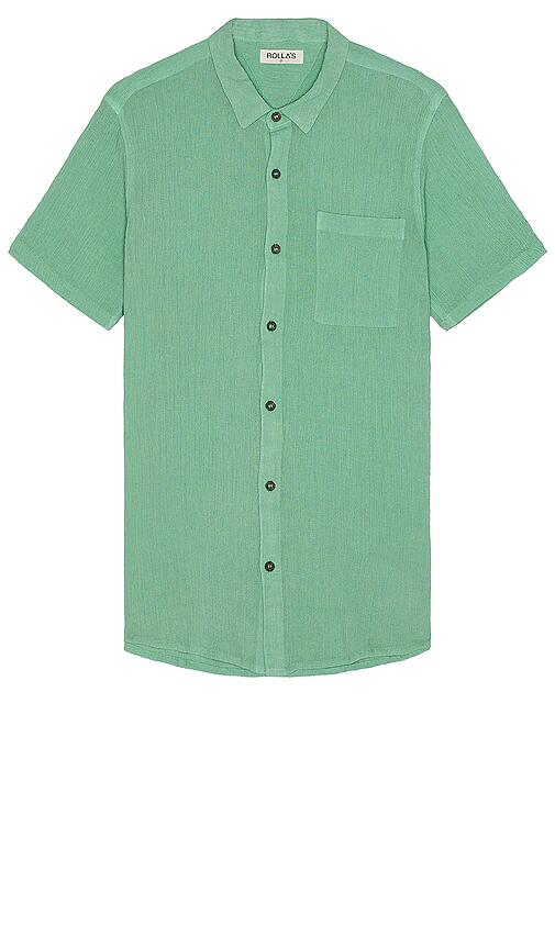 ROLLA'S Bon Crepe Shirt in Blue Cover