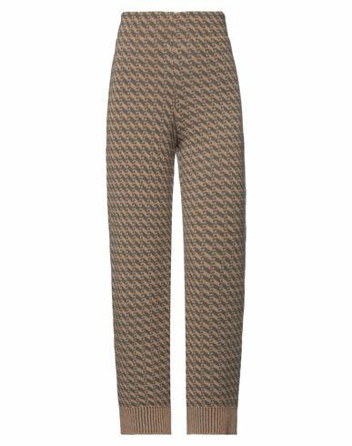 Jejia Woman Pants Beige Virgin Wool, Viscose, Polyamide, Cashmere Cover