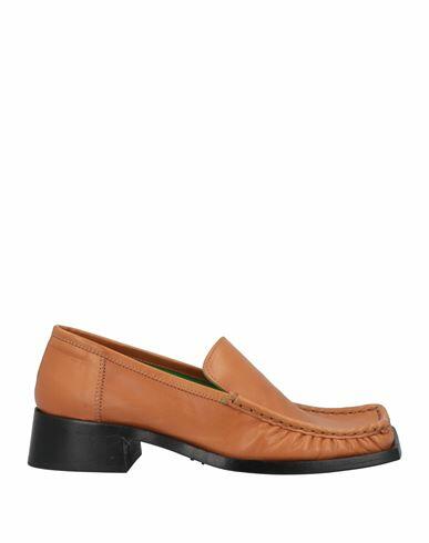 Lemaré Woman Loafers Camel Soft Leather Cover