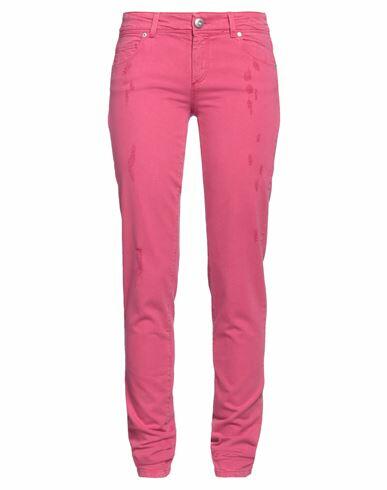 Ermanno Di Ermanno Scervino Woman Jeans Fuchsia Cotton, Elastane Cover