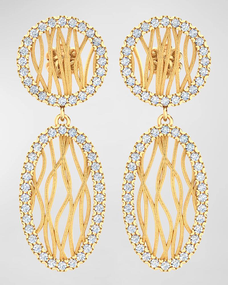 Jamie Turner River Diamond Drop Earrings Cover