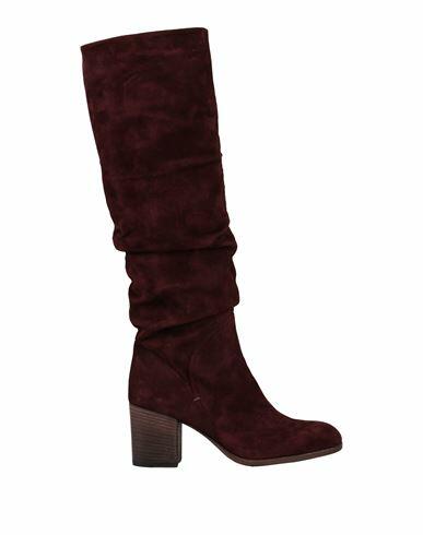 Pantanetti Woman Boot Burgundy Leather Cover