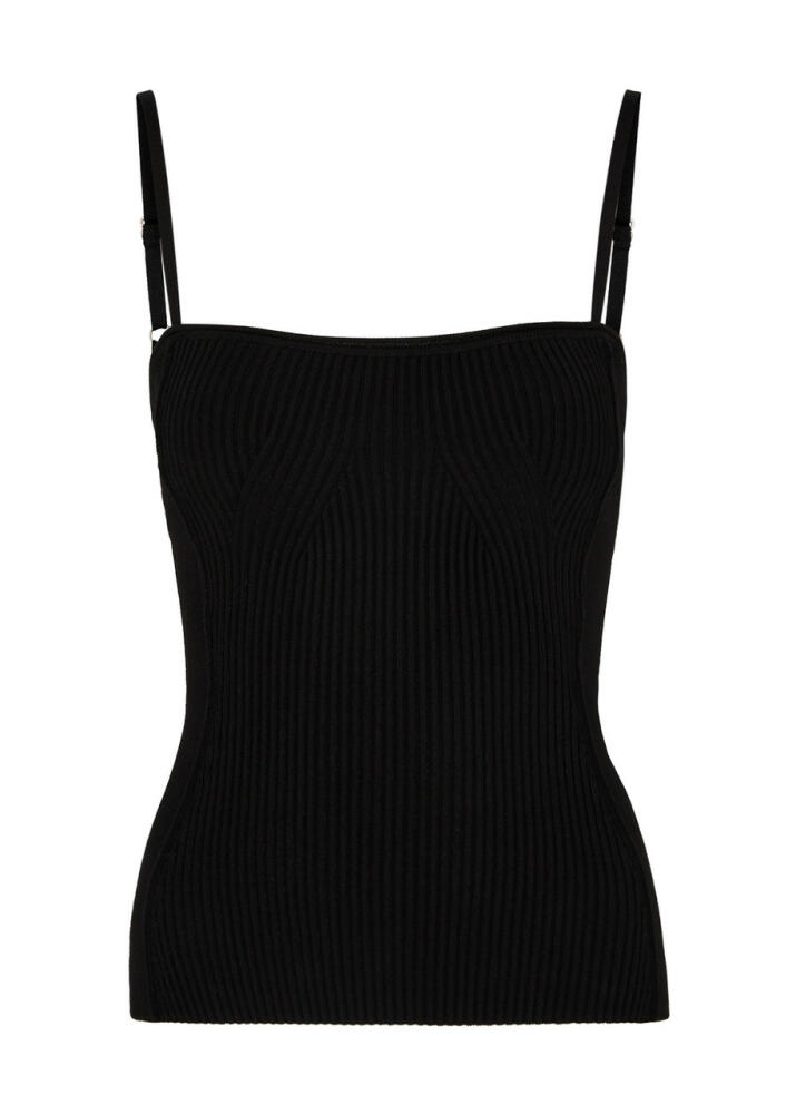 Jacquemus Le Haut Sierra Stretch-knit Tank - Black Cover