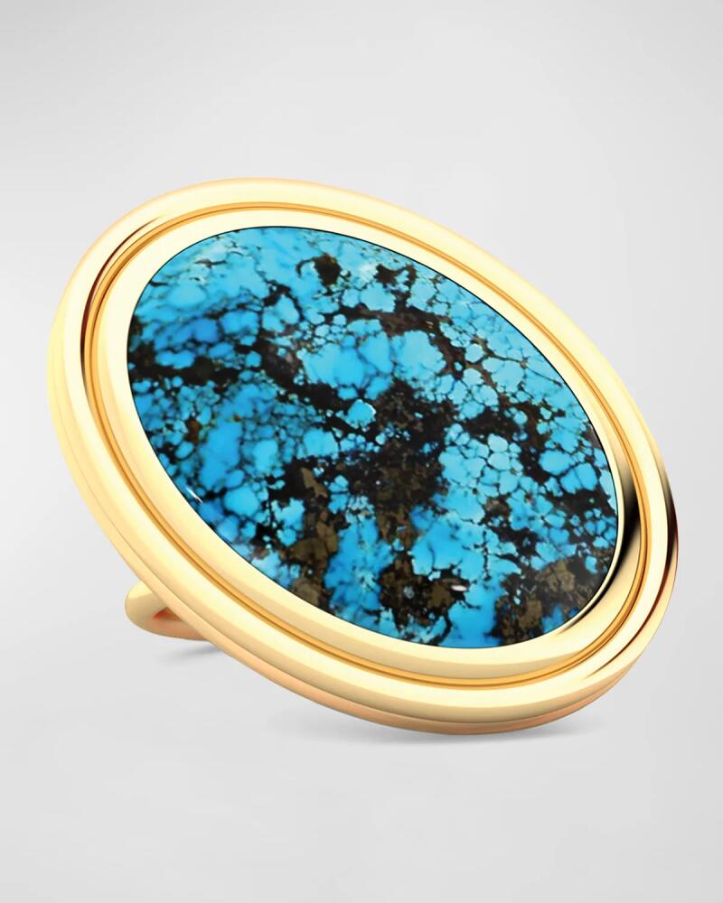 Jamie Turner Odessa Turquoise Statement Ring Cover