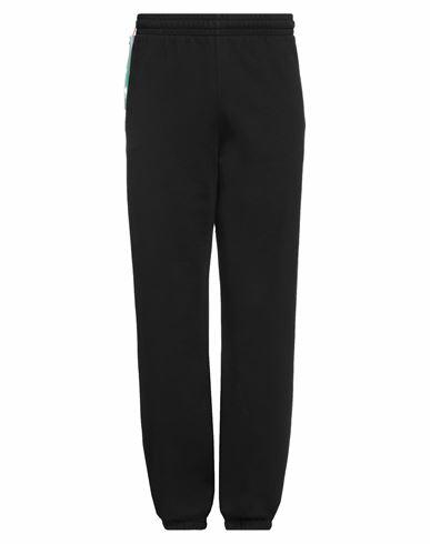 Off-white Man Pants Black Cotton Cover