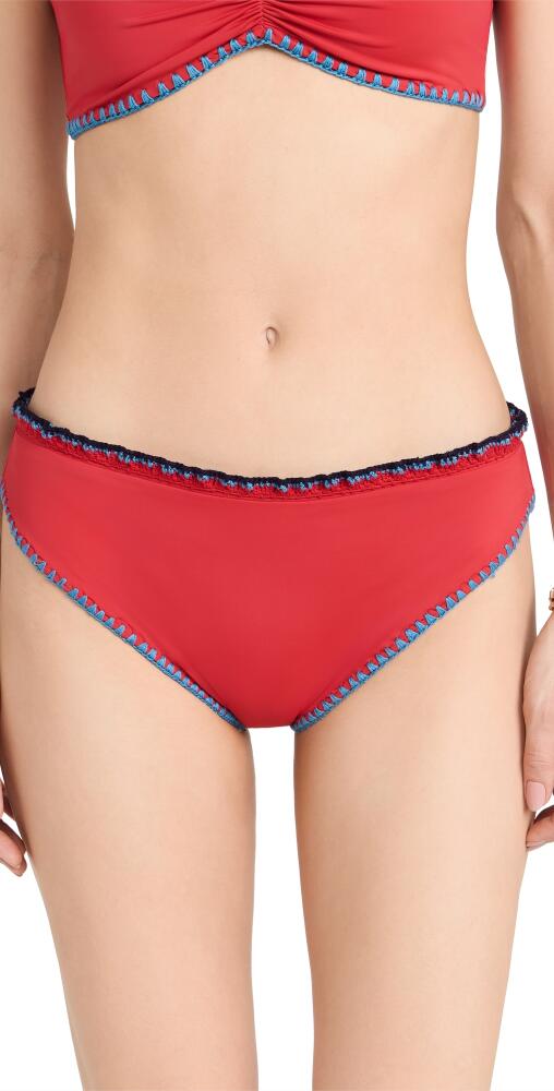 Sea Lemika Crochet Bikini Bottoms Scarlet Cover