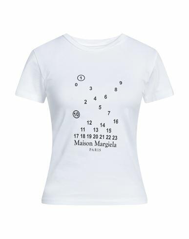 Maison Margiela Woman T-shirt White Cotton Cover