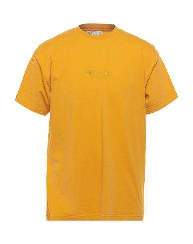 Bel-air Athletics Man T-shirt Ocher Cotton Cover