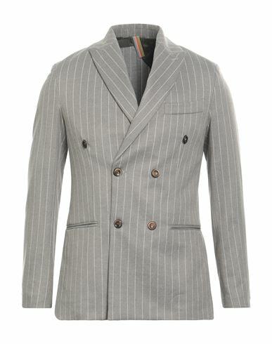 Why Not Brand Man Blazer Light grey Polyester, Viscose, Elastane Cover